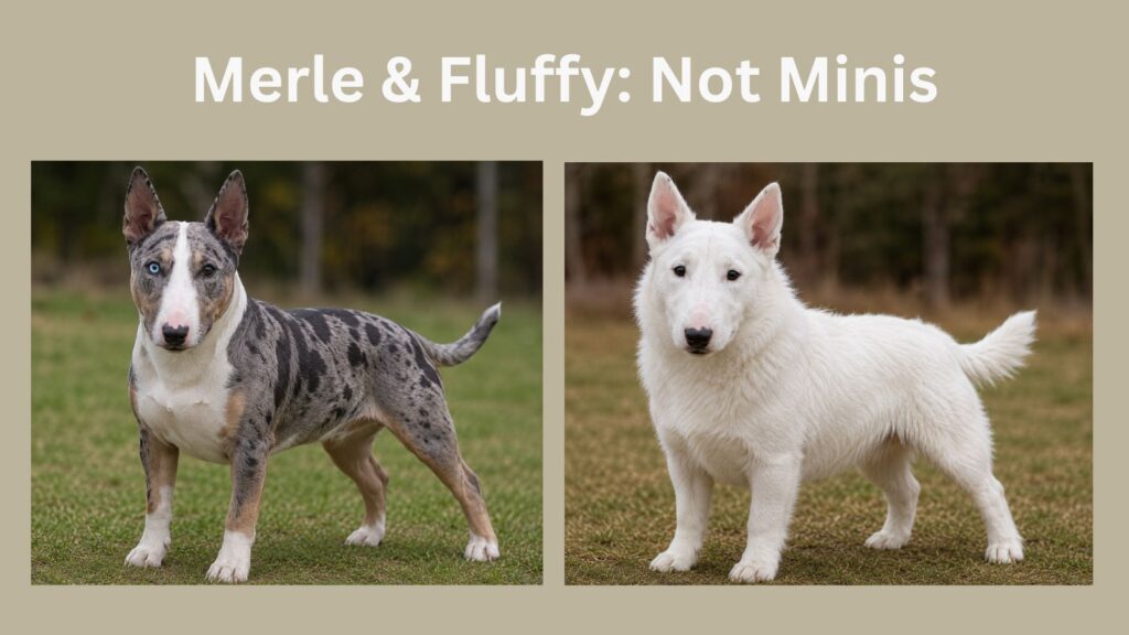 merle and fluffy, but not Mini